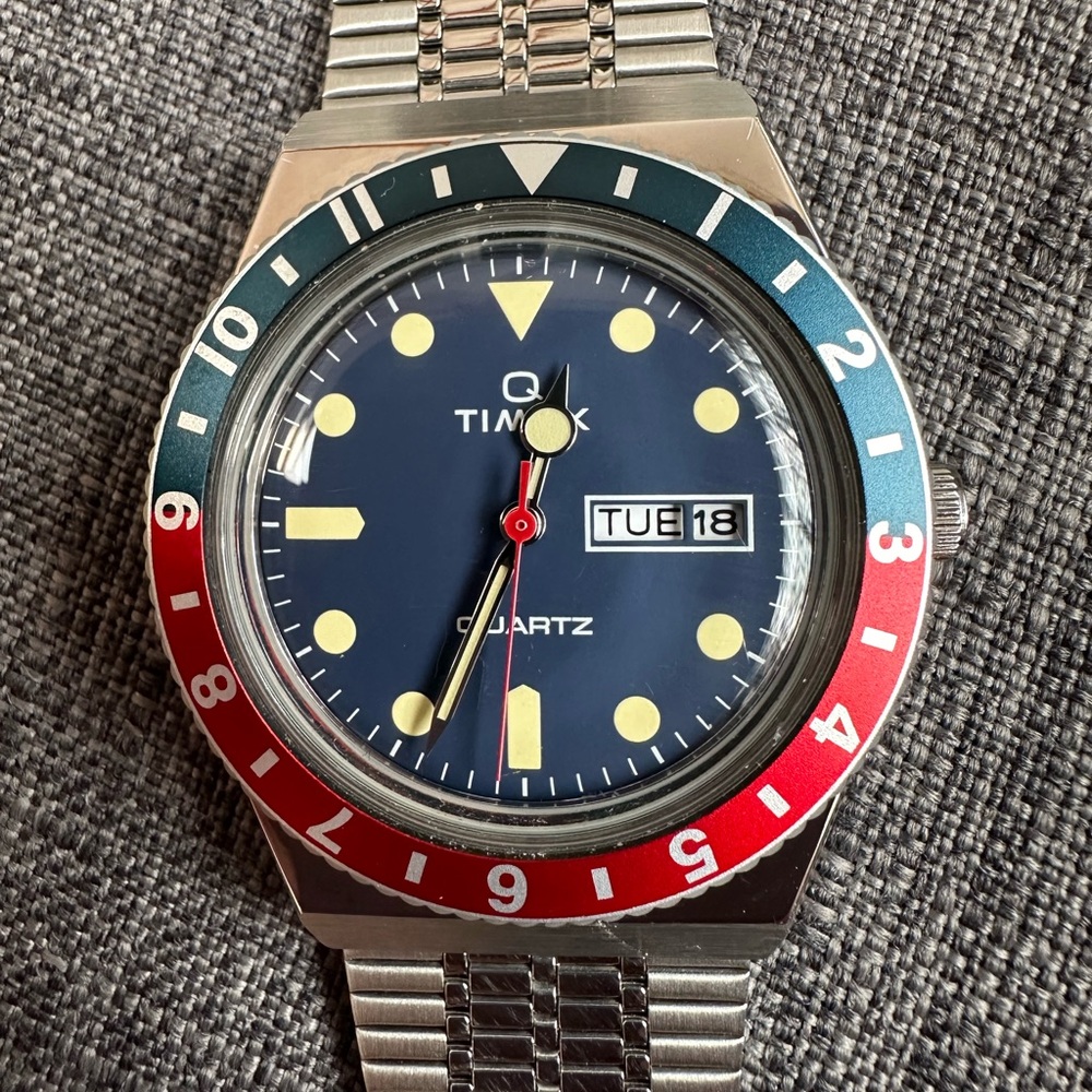 Timex Reissue 38mm Stainless Steel Bracelet Watch
